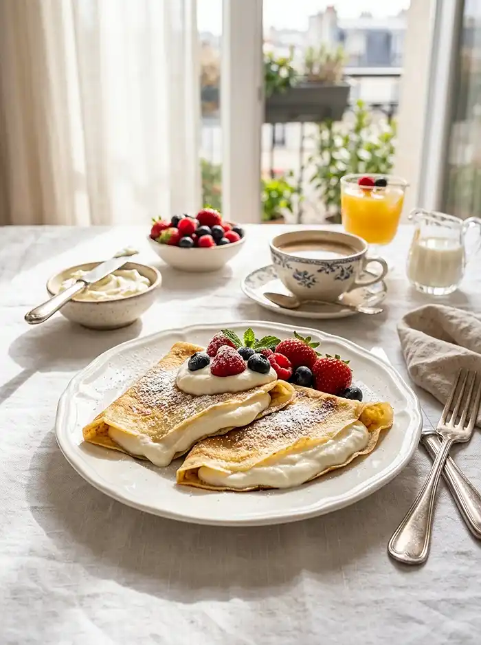 cream cheese crepe filling