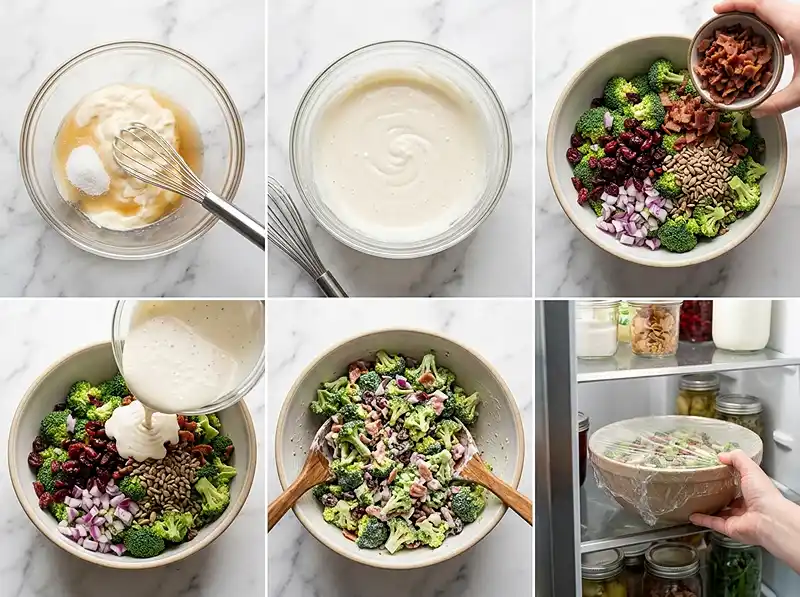 creamy broccoli salad