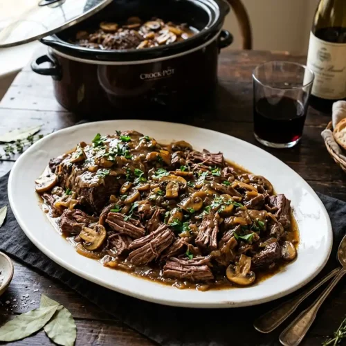 crock pot elk roast recipe