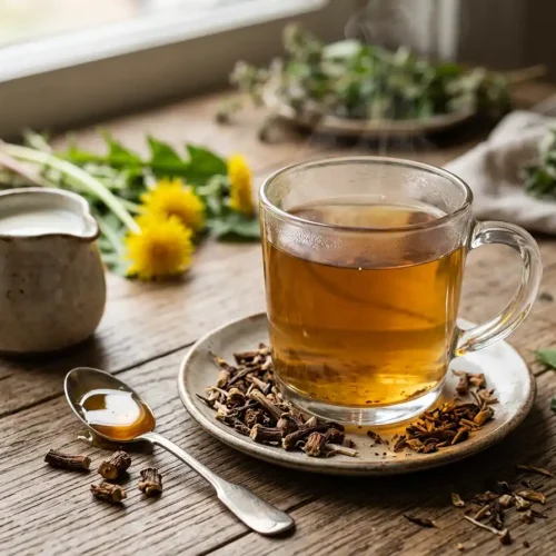 dandelion root tea recipe for weight loss