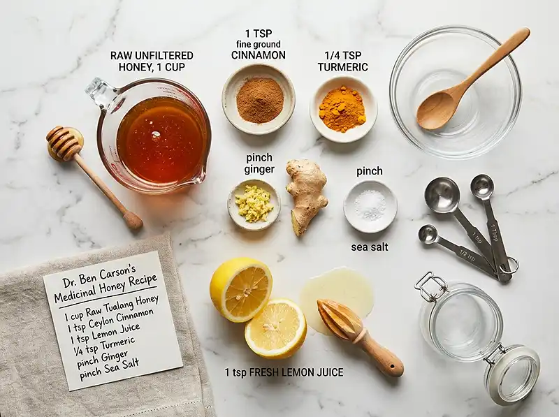 dr. ben carson honey recipe​ Ingredients