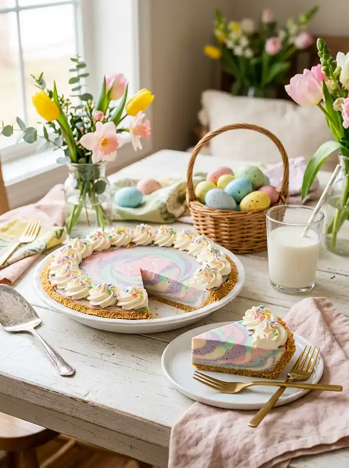 Easter Swirl Pie 5 easter swirl pie Recipe