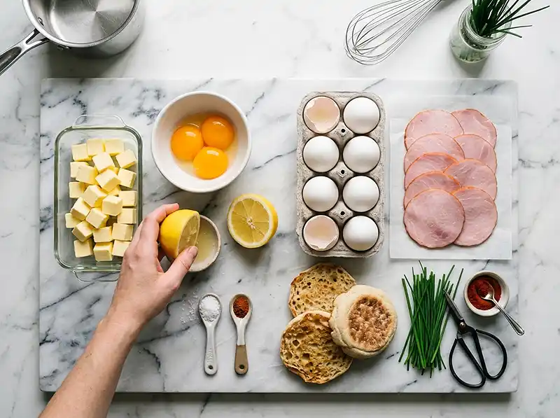 eggs benedict Ingredients