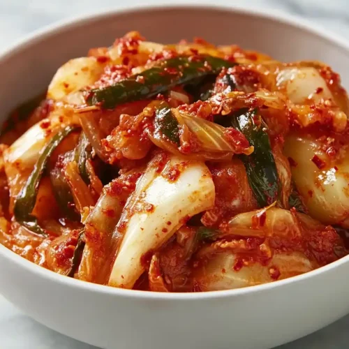 fermented cabbage kimchi recipe​