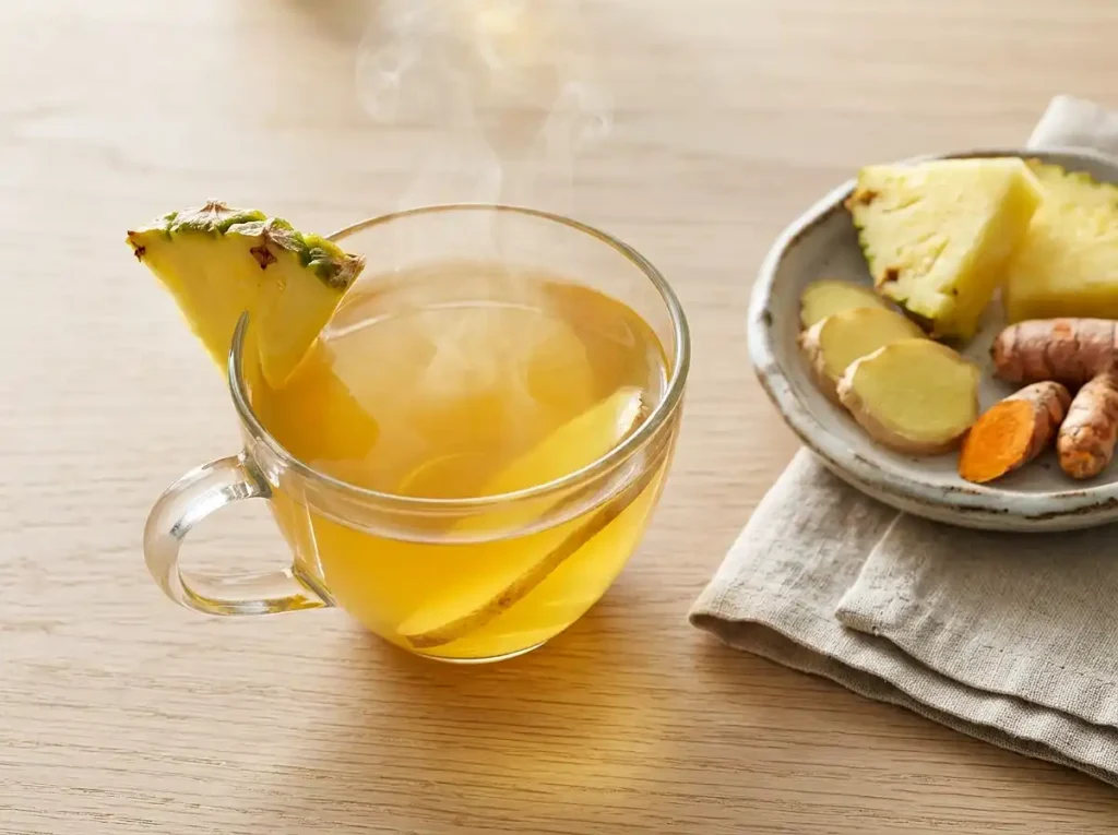ginger pineapple tea​