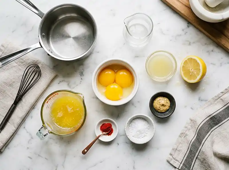hollandaise sauce Ingredients