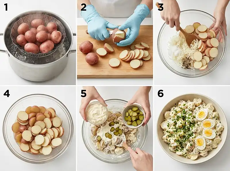 Martha Stewart Potato Salad Recipe 4 how to make martha stewart potato salad recipe