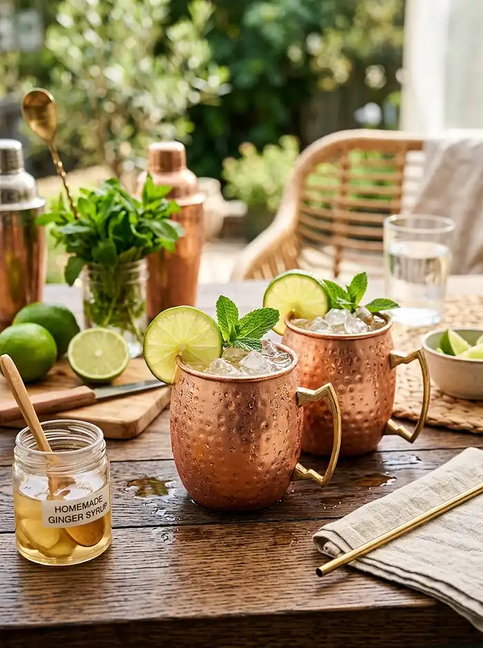 is a moscow mule low calorie​ YES