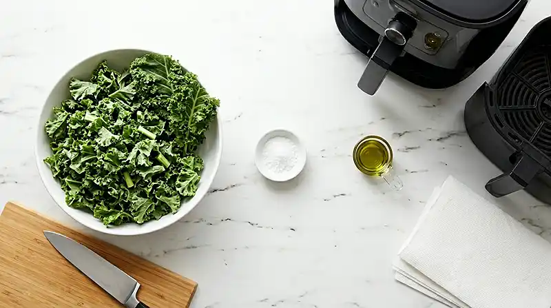 kale chip air fryer recipe​ Ingredients