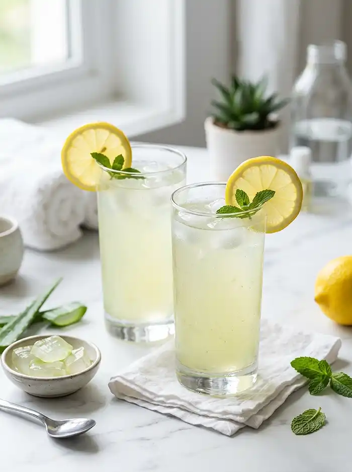 lemon aloe vera juice​ Recipe