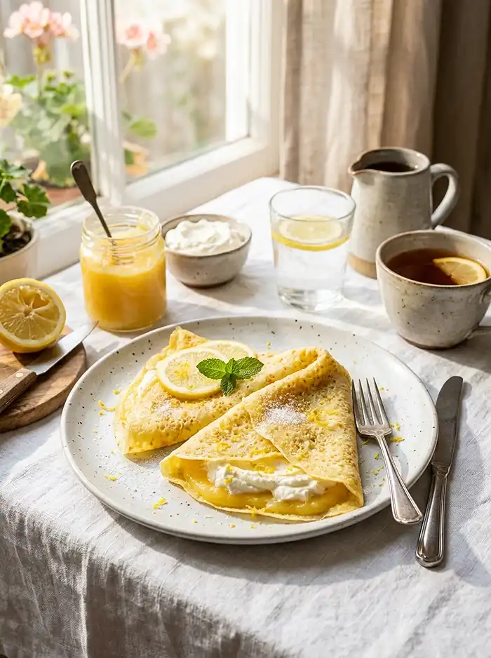 Lemon Crepe Recipe 5 lemon crepe filling