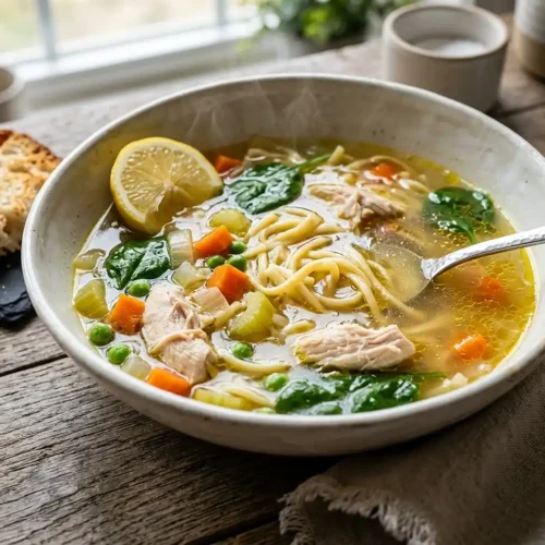 low salt chicken soup recipe​