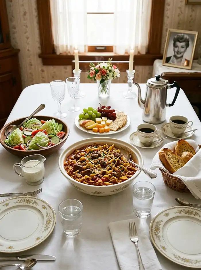 lucille ball sunday dinner
