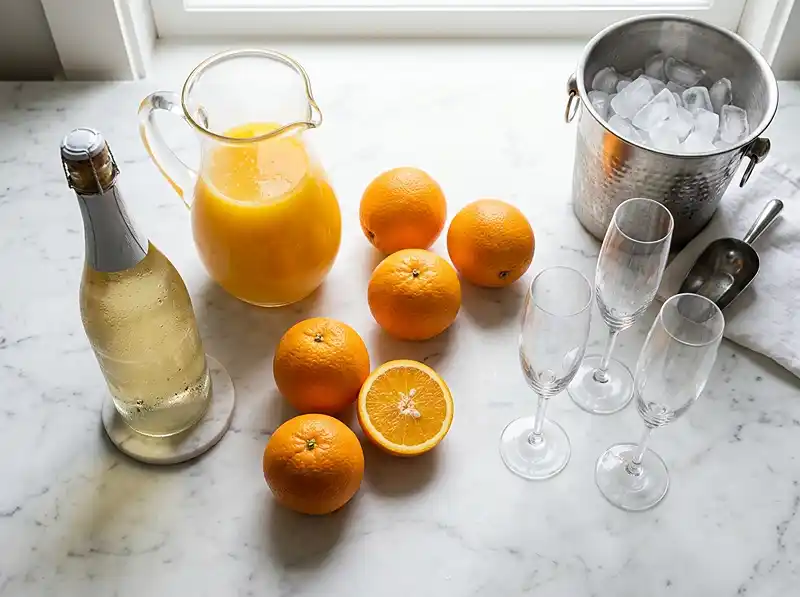 mimosa recipe Ingredients