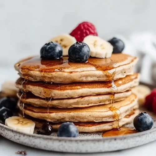 oatmeal cottage cheese banana pancakes
