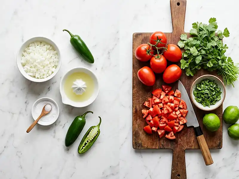 pico de gallo recipe Ingredients
