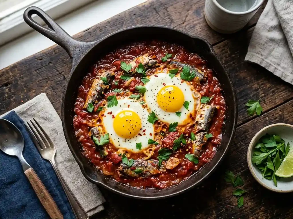 sardines and eggs recipe