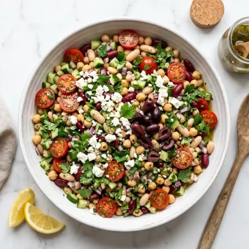 5 minute dense bean salad recipe
