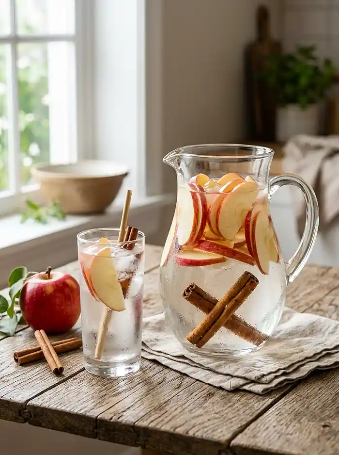 Apple Cinnamon Water Recipe 5 Apple Cinnamon Flavored Water
