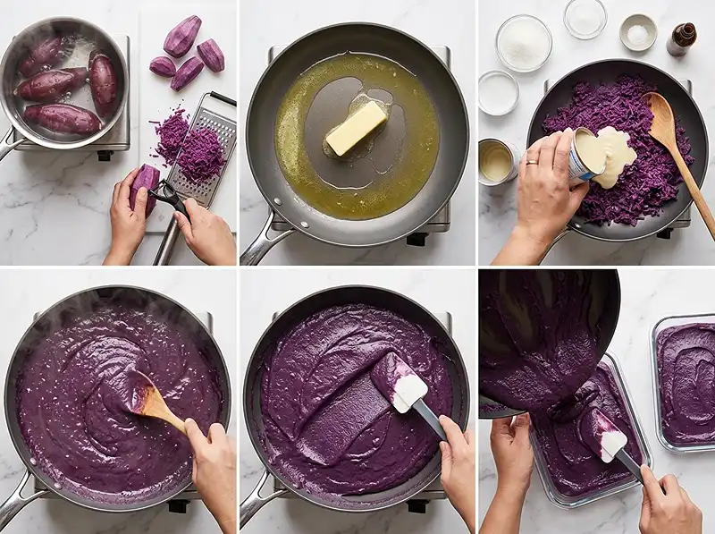 1 Kilo Ube Halaya Recipe with Condensed Milk 4 How to Make 1 kilo ube halaya with condensed milk