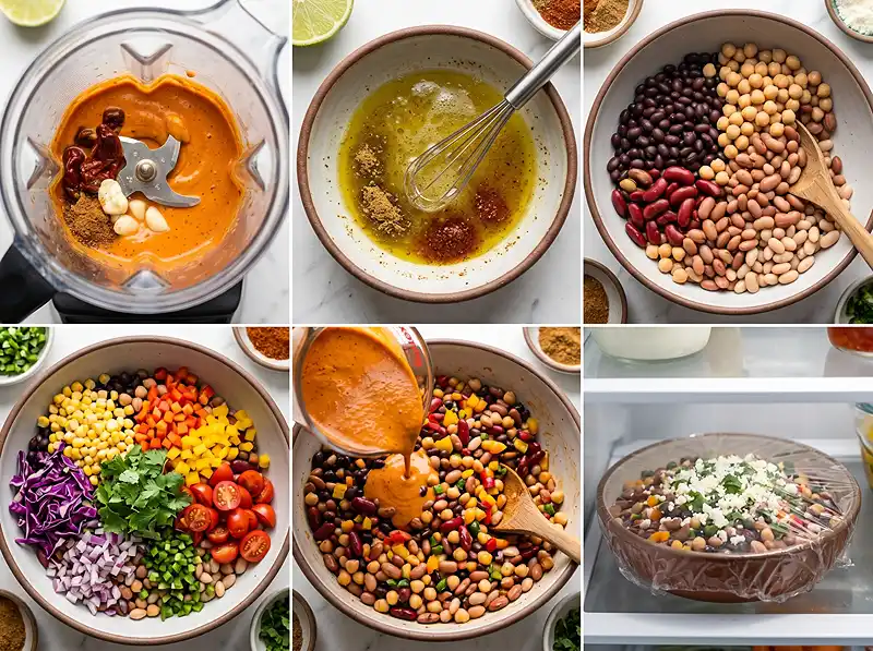 Southwestern and Mexican Dense Bean Salad Recipe 4 How to Make Southwestern and Mexican Dense Bean Salad Recipe