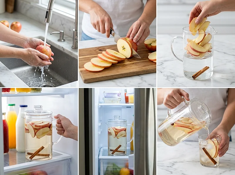 Apple Cinnamon Water Recipe 4 How to Make apple cinnamon water recipe