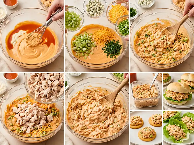 Buffalo Chicken Salad Sandwich Recipe 4 How to Make buffalo chicken salad sandwich recipe