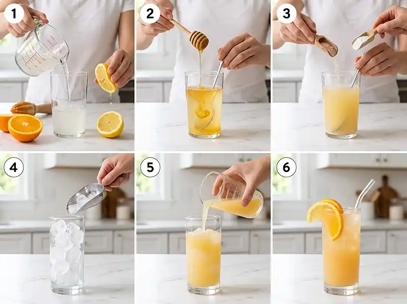 Cortisol Water Recipe with Honey 4 How to Make cortisol water recipe with honey
