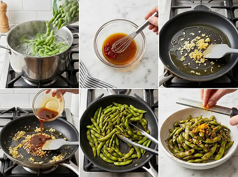 How to Make lazy dog edamame recipe​