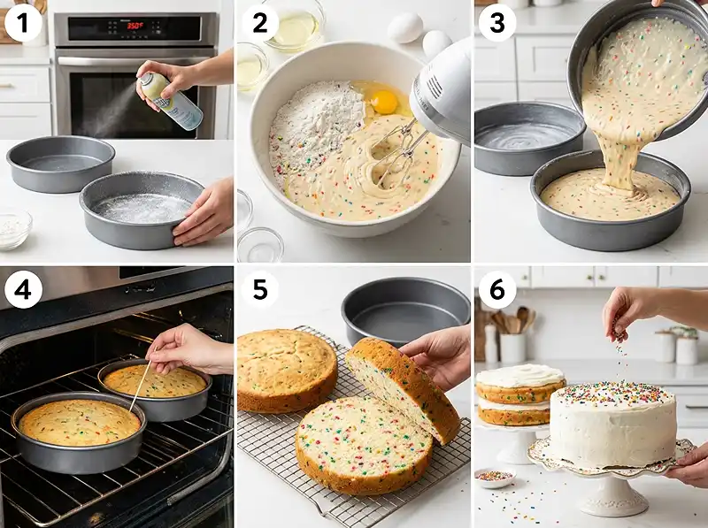 How to Make new funfetti cake mix​