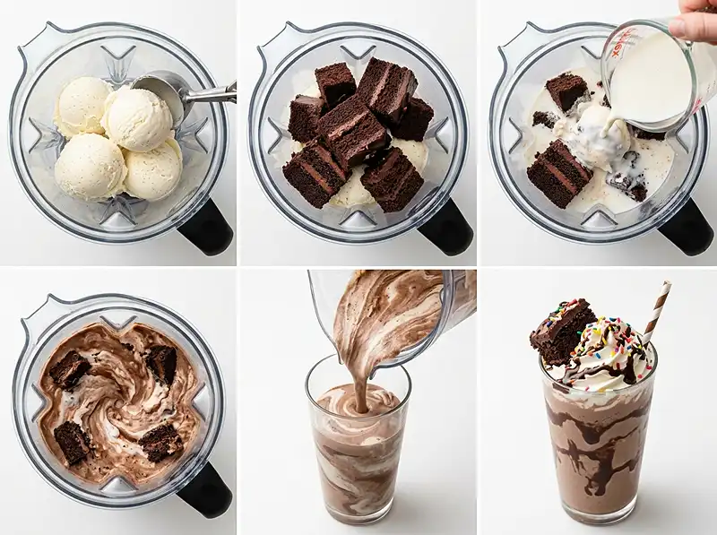 How to Make portillo's birthday cake shake​