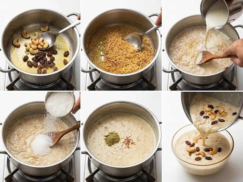 Semiya Payasam Recipe 4 How to Make semiya payasam recipe