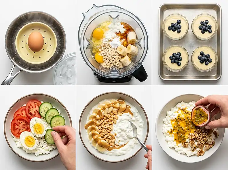 How to Make the cottage cheese breakfast bowl high protein