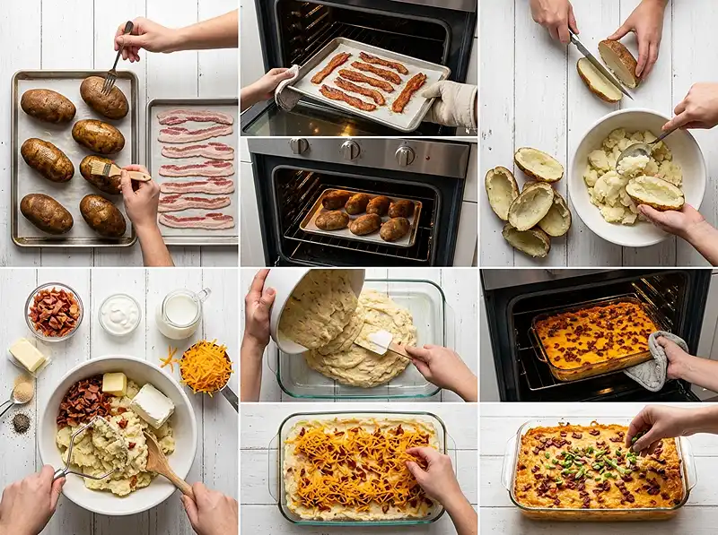 Twice Baked Potato Casserole Recipe 4 How to Make twice baked potato casserole recipe