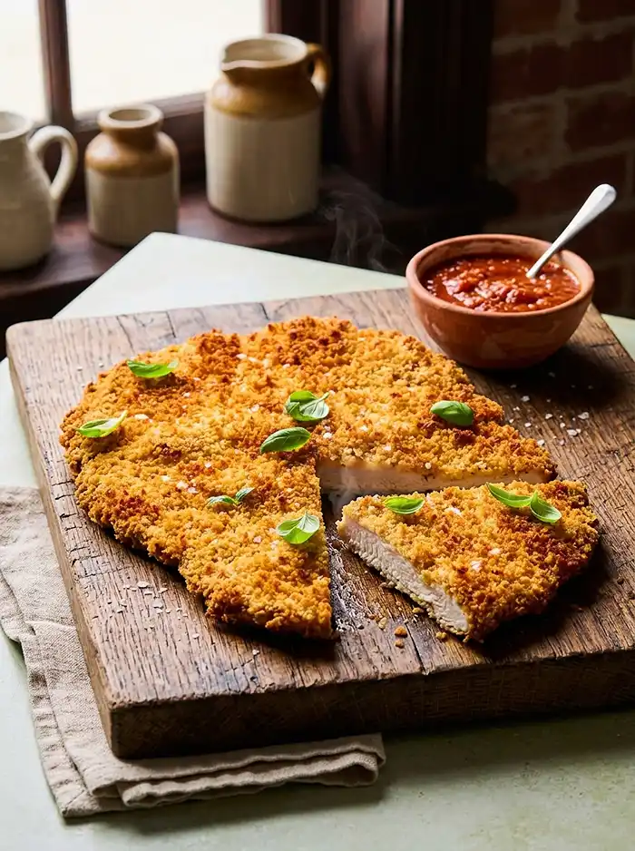 Giant Chicken Cutlet 5 Viral giant chicken cutlet Recipe