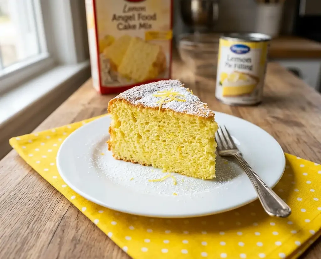 angel food cake lemon pie filling recipe​