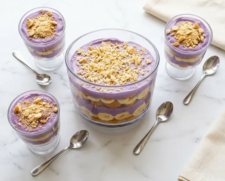 banana pudding ube​
