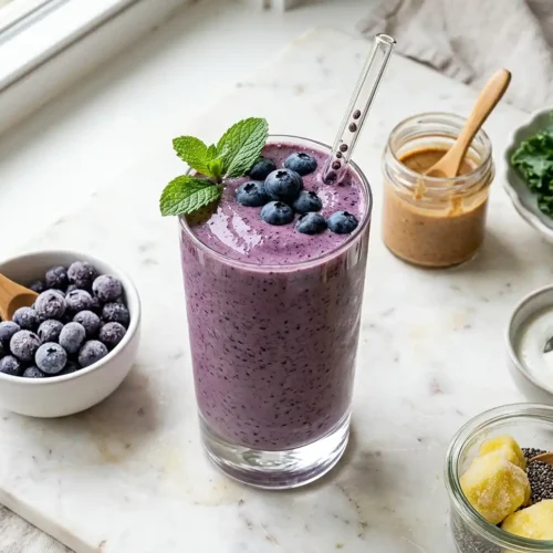 blueberry smoothie flat belly diet​