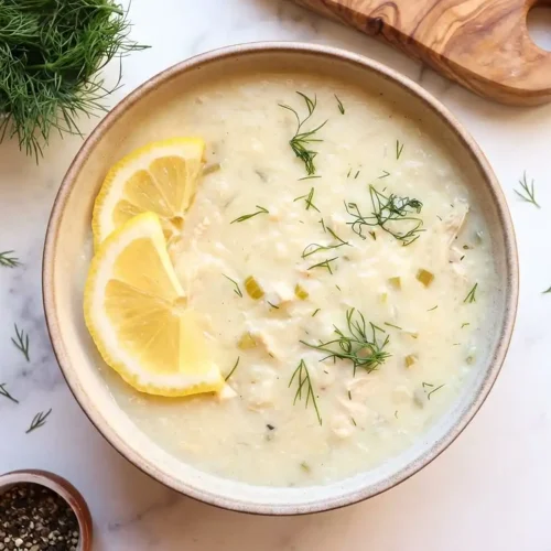 greek lemon and rice soup recipe​
