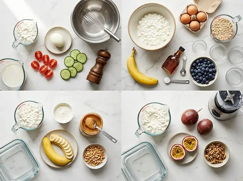 high protein cottage cheese breakfast bowl​ Ingredients