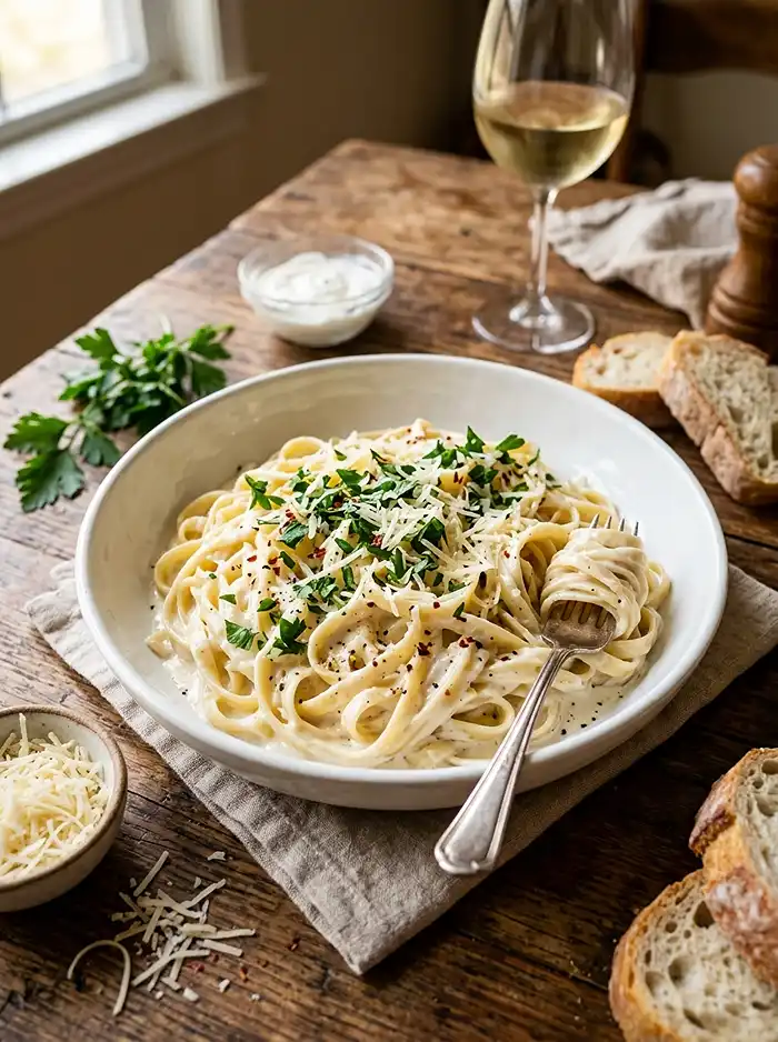 pasta sauce greek yogurt base​