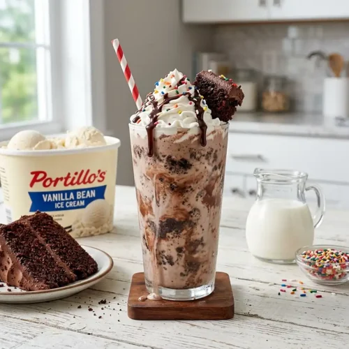 portillo's birthday cake shake​