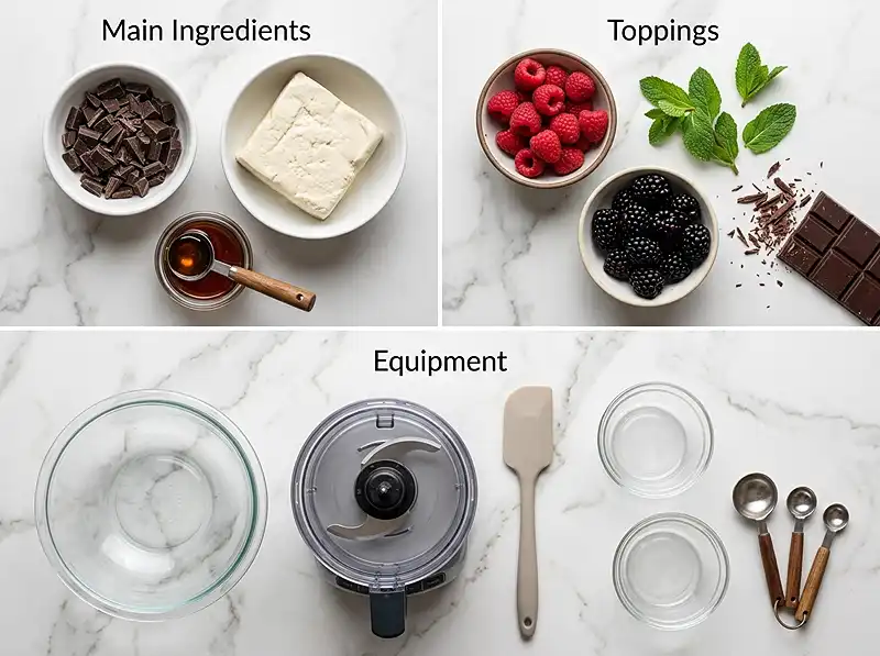 Silken Tofu Mousse Recipe 3 silken tofu mousse recipe Ingredients