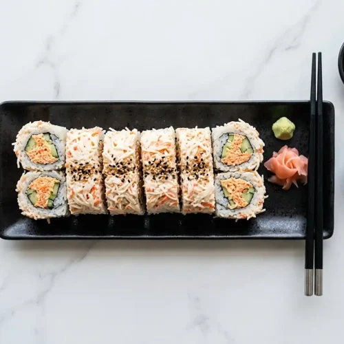 Snow White Roll Sushi 2 snow white roll sushi