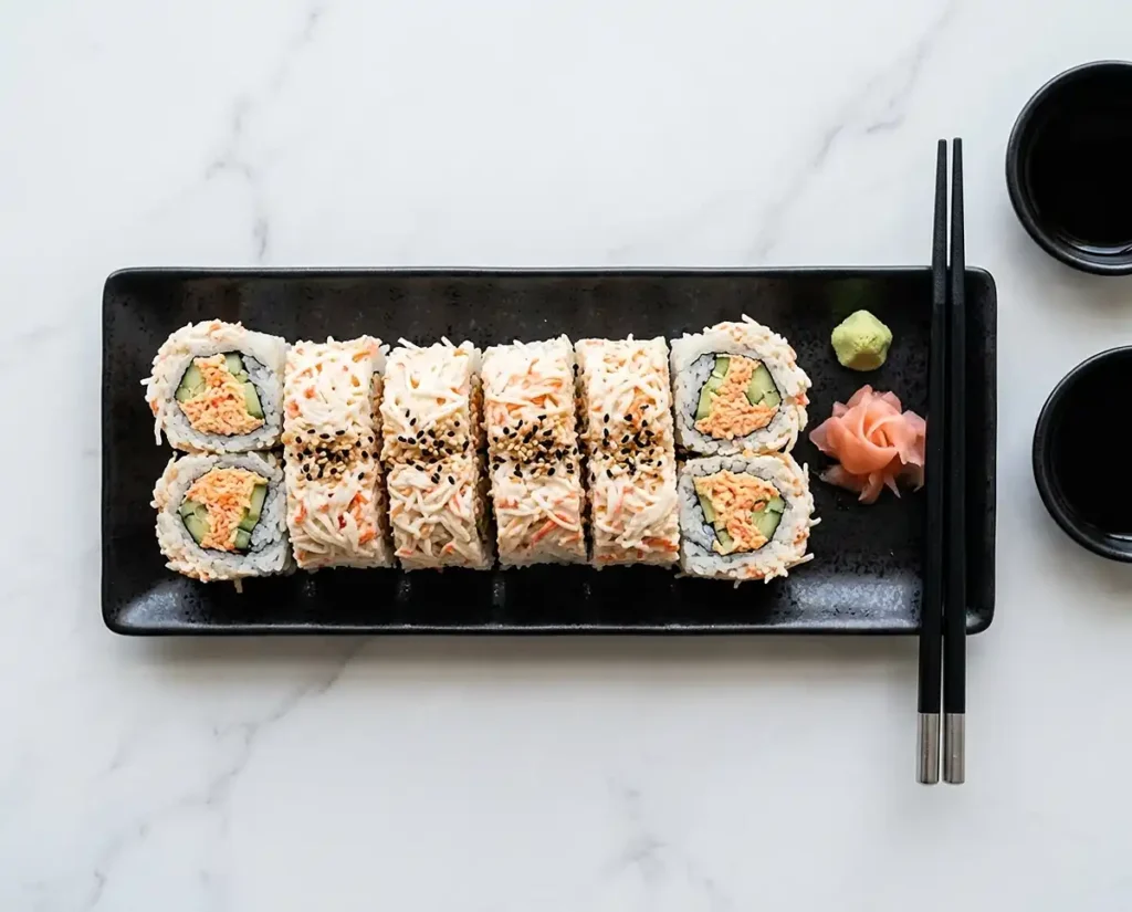 snow white roll sushi​