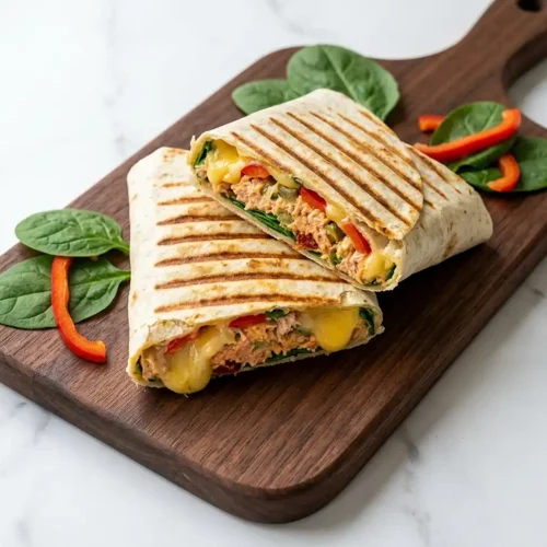 tuna melt wrap recipe
