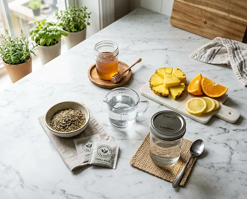 Cold Brewed Yerba Mate Ingredients