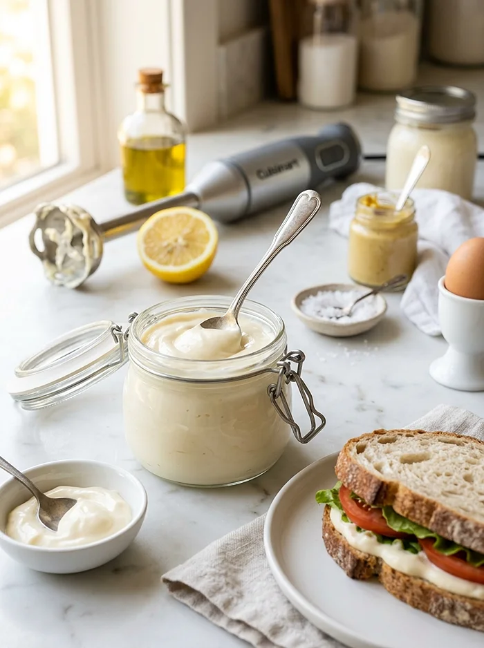 Easy homemade mayonnaise