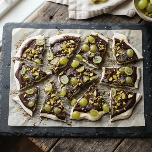 Frozen Grape Yogurt Bark 2 Frozen Grape Yogurt Bark