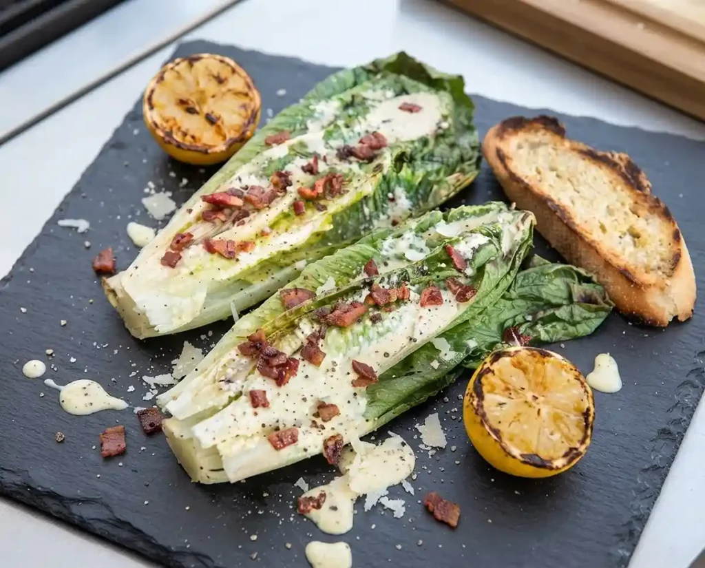 Grilled Caesar Wedge Salad